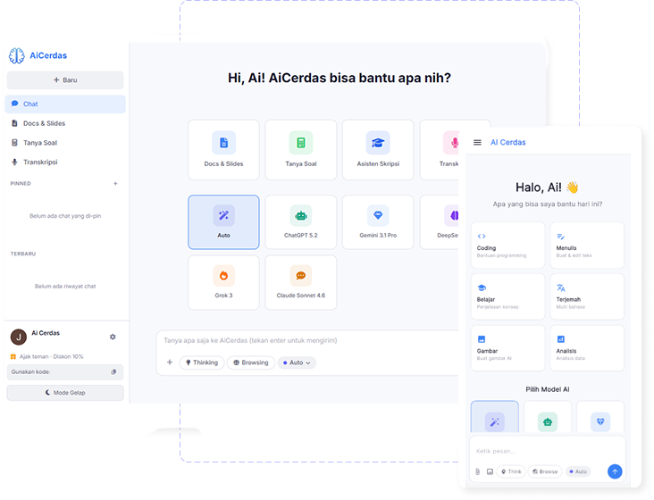 AI Cerdas AI Platform